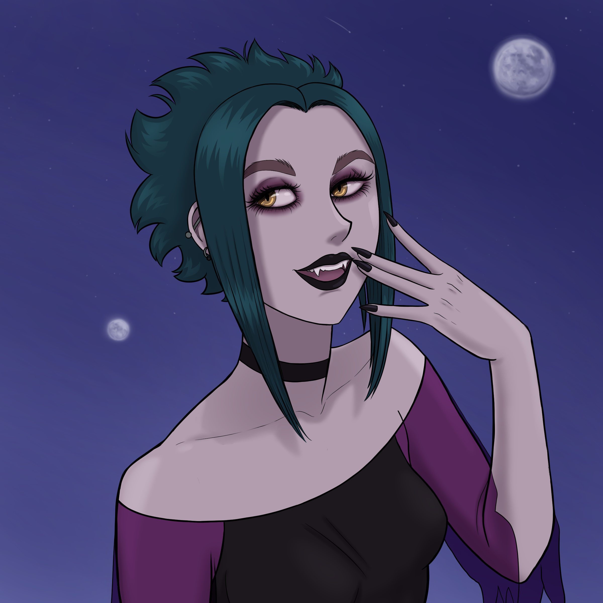 vampy isis friday 13th drawing